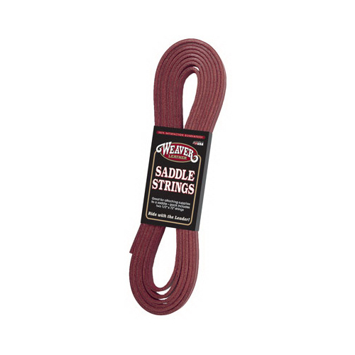 Weaver Leather 30-1727 Saddle String, Burgundy Leather, 1/2 x 72 In., 2-Pk.