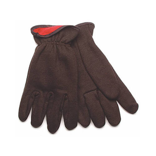 KINCO INTERNATIONAL 820RL-L Poly/Cotton Jersey Gloves, Lined, L