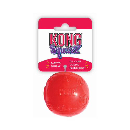 Squeezz Ball Dog Toy With Squeaker, XL