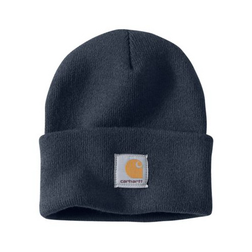 CARHARTT A18-NVY-OFA Watch Hat, Acrylic, Navy