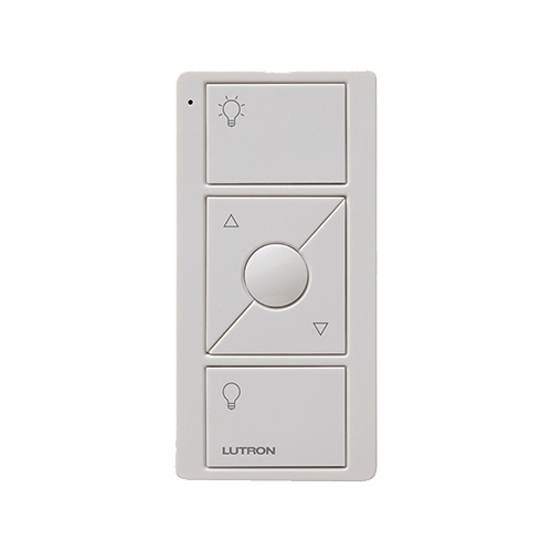 LUTRON ELECTRONICS PJ2-3BRL-WH-L01R Pico Bluetooth/Wi-Fi Remote Dimmer, White