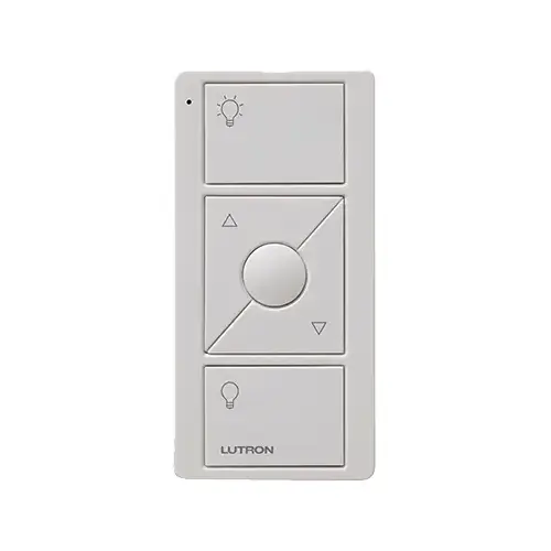 LUTRON ELECTRONICS PJ2-3BRL-WH-L01R Pico Bluetooth/Wi-Fi Remote Dimmer, White