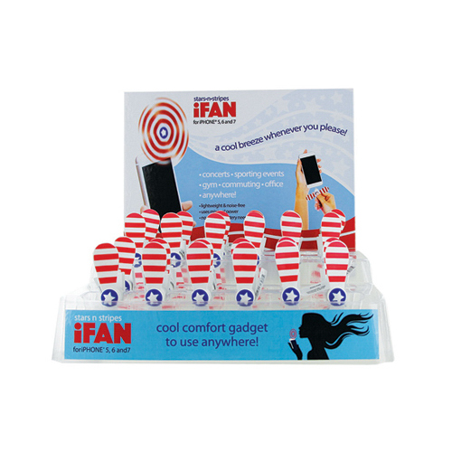 DM Merchandising USA-IFAN USA Mini Breeze iFan, 3.5-In. Blades