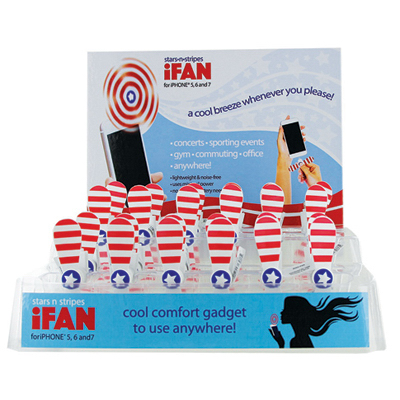 DM Merchandising USA-IFAN USA Mini Breeze iFan, 3.5-In. Blades