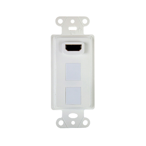 Pass seymour wp1011wh hdmi strap pre configured 2 port white