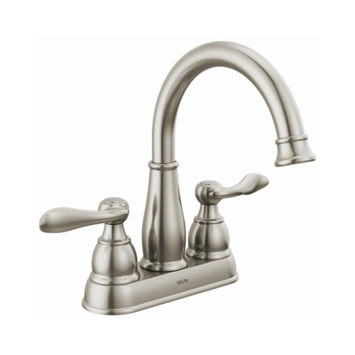 Delta Faucet 25896LF-BN Windemere Lavatory Faucet, 2-Handle, Centerset, Brushed Nickel