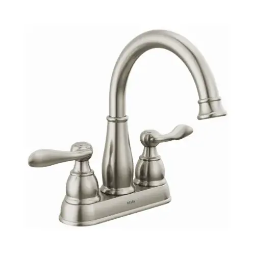 Windemere Lavatory Faucet, 2-Handle, Centerset, Brushed Nickel