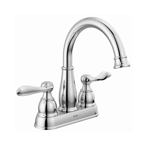 Delta Faucet 25896LF Windemere Lavatory Faucet, 2-Handle, Centerset, Chrome