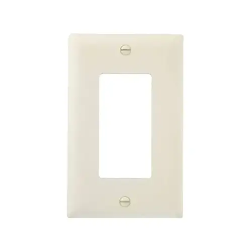 Wall Plate, Decorator Opening, Nylon, Light Almond