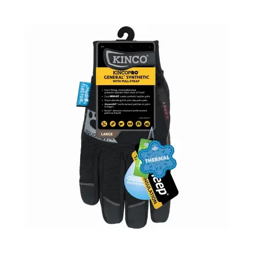 Hydroflector Hybrid Work Gloves, Thermal Insulation, XL