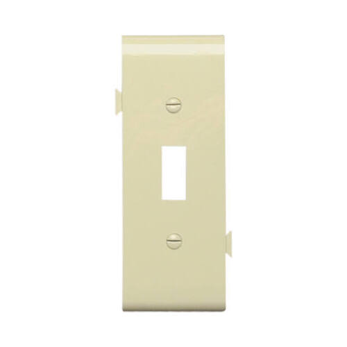 Ivory Toggle Opening Sectional Nylon Wall Plate