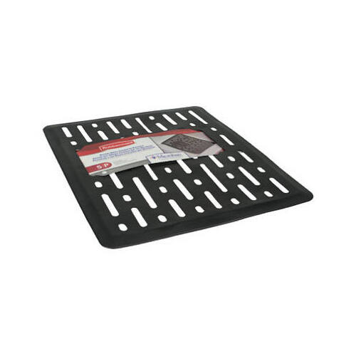Rubbermaid 1G1706BLA Small Black AntiMicrobial Sink Mat