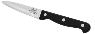 INSTANT BRANDS LLC HOUSEWARES 1092189 Essentials Parer Knife, Stainless Steel & Black, 3.5-In.