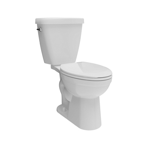 Prelude Toilet, Low-Flow, Elongated-Front, White Vitreous China, 2-Pc.