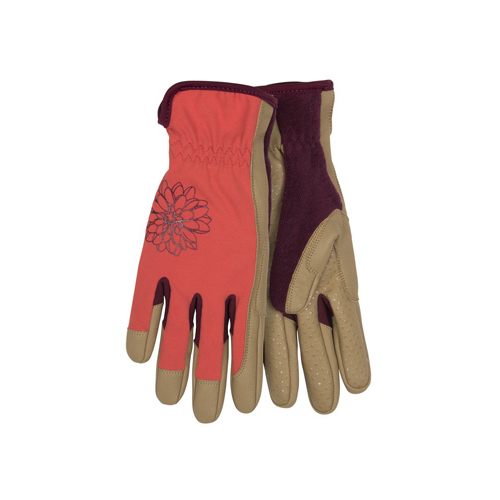 KINCO INTERNATIONAL 2004W-L Kincopro Mirax2 Synthetic Leather Palm Gloves, Tan, Women's L