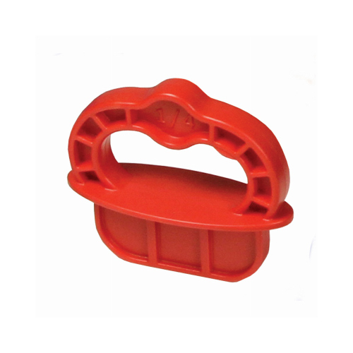 KREG TOOL COMPANY DECKSPACER-RED Deck Jig Spacer Rings, Red, 1/4-In  pack of 12