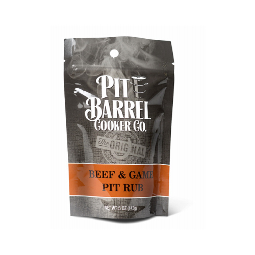 PIT BARREL COOKER CO PR0005BG Pit Rub, Beef & Game, 5-oz.