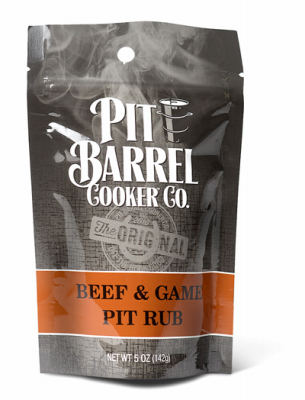 PIT BARREL COOKER CO PR0005BG Pit Rub, Beef & Game, 5-oz.