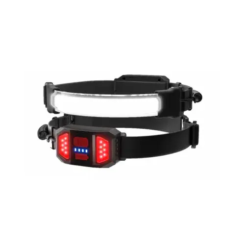 SAS GROUP INC HEDL-6 Wide-Beam Rechargeable Headlight, 3 Settings