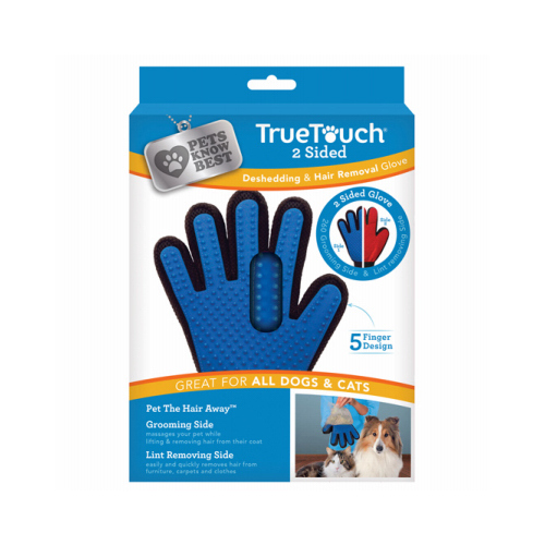 True Touch 2-Sided Pet De-Shedding & Hair Removal Glove