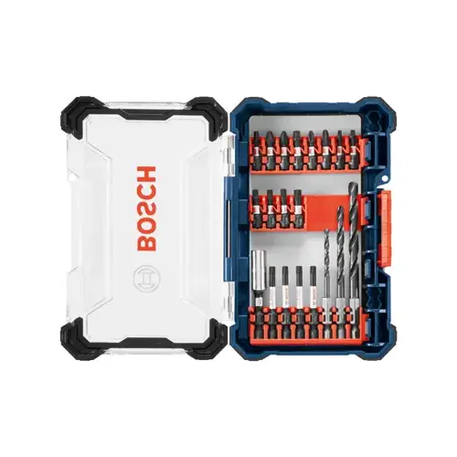 Robert Bosch Tool Corp DDMS20 Impact Tough Drill Driver Custom Care System Set, 20-Pc.