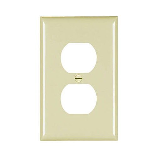 Ivory Duplex Nylon Wall Plate