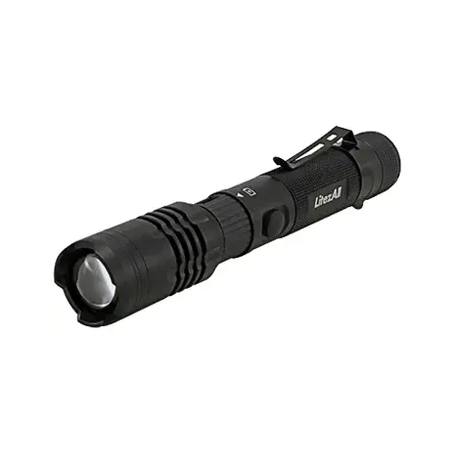 Tactical Flashlight, USB Rechargeable, 1000 Lumens