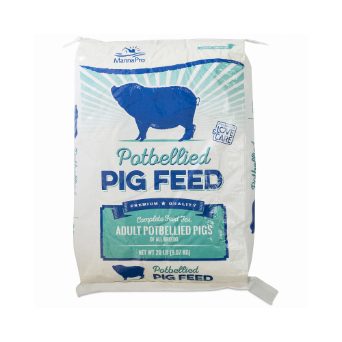 MANNA PRO PRODUCTS LLC 1000644 Pot Bellied Pig Feed, 20-Lb.