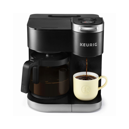 K-Duo Single Serve & Carafe Coffeemaker, Black