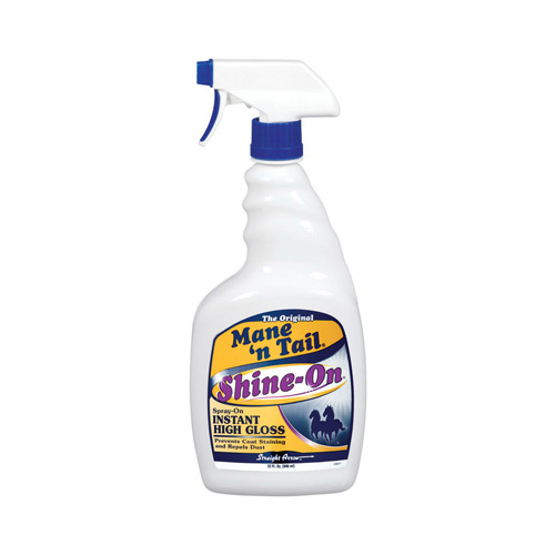 STRAIGHT ARROW PRODUCTS INC 544776 Horse Shine-On Gloss Spray, 32-oz.