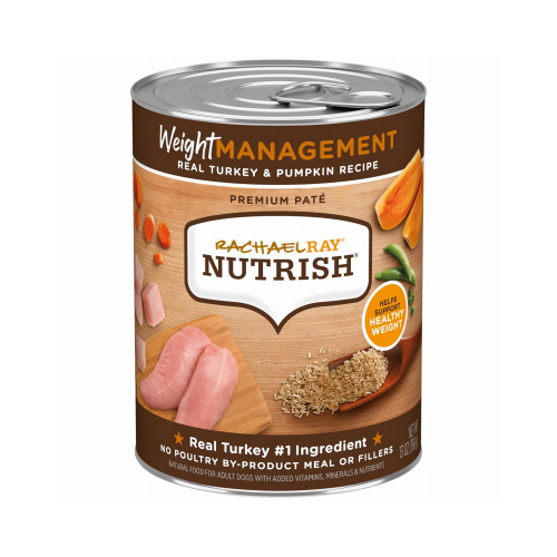 J.M. Smucker Company 00071190800558 Weight Management Canned Dog Food, Real Turkey & Pumpkin Recipe, 13-oz. Can