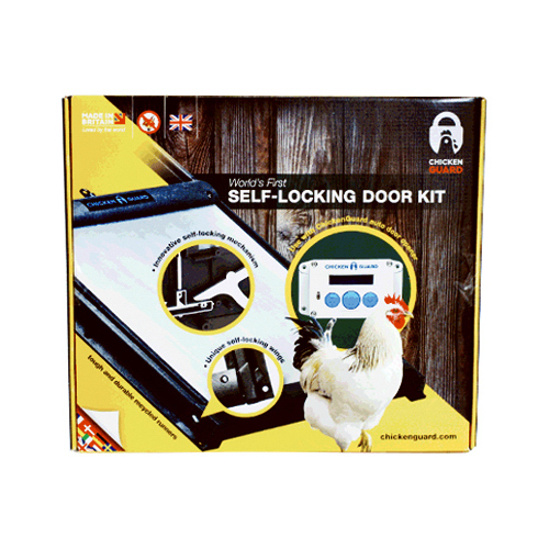 CHICKENGUARD LDK Self Locking Chicken Coop Door, 10 x 12-In.