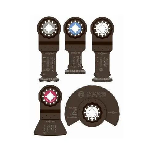 Starlock Oscillating Tool Blade Set, 5-Pc.
