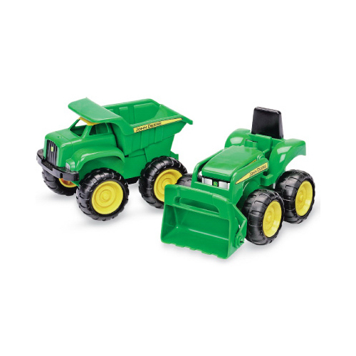 Toy Dump Truck & Tractor  pair