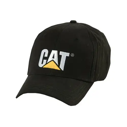 CAT Trademark Cap, Black, One Size