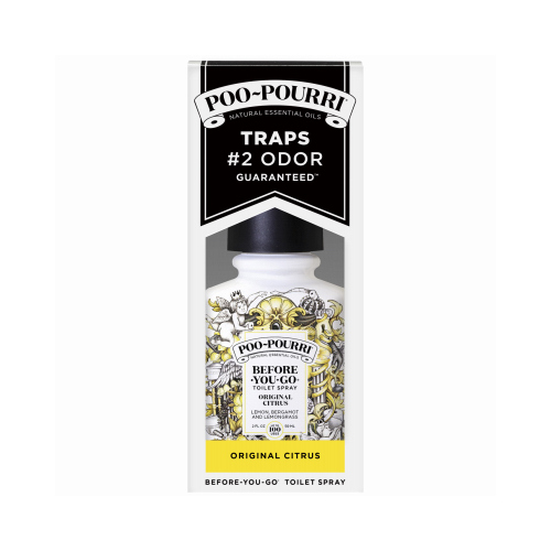 Poo-Pourri PRE-6PK-PP-PT Aromatic Toilet Spray, Original Scent, 2-oz.