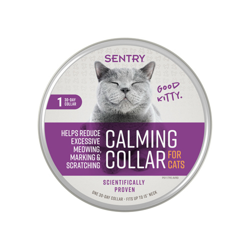 SERGEANT'S PET 05349 Calming Collar for Cats and Kittens, 30-Day Pheromone Release