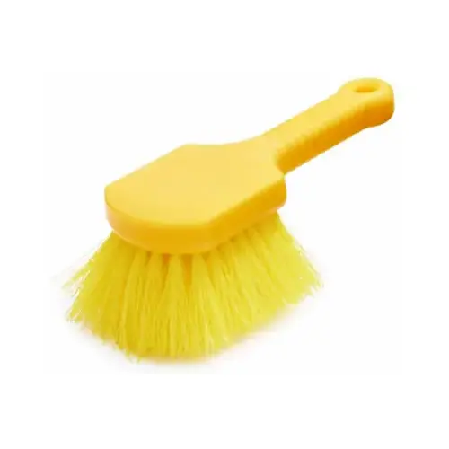 Short-Handle Plastic Utility Brush, 8-In.