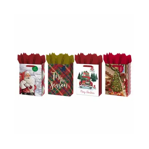 IG DESIGN GROUP AMERICAS INC IG133575 Gift Bag, Traditional Designs, XL