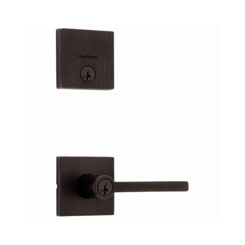 Halifax Lever Deadbolt Lock, 514 Black