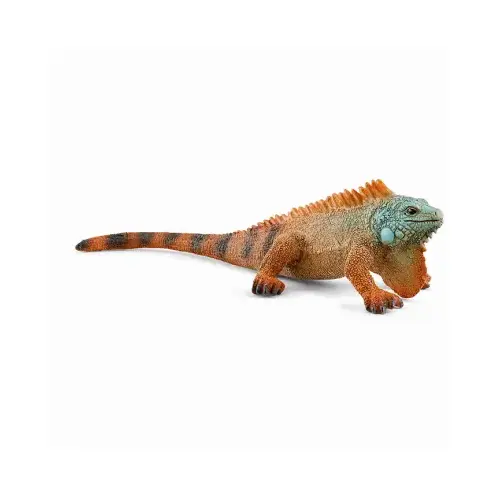 Iguana Toy Animal Figure, Multi Color, Ages 3 & Up - pack of 5