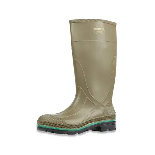 MUCK BOOT COMPANY 75120-ODM-150 Servus Max Rubber Boots, TDT Technology, Olive, 15 In. Men's 15