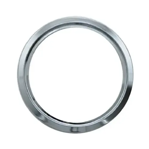Range Kleen R6GE Electric Range Trim Ring, "D" Series Hinged Element, Chrome, 6 In. Silver
