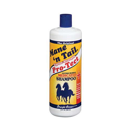 STRAIGHT ARROW PRODUCTS INC 544606 Pro-Tect Medicated Horse Shampoo, 32-oz.