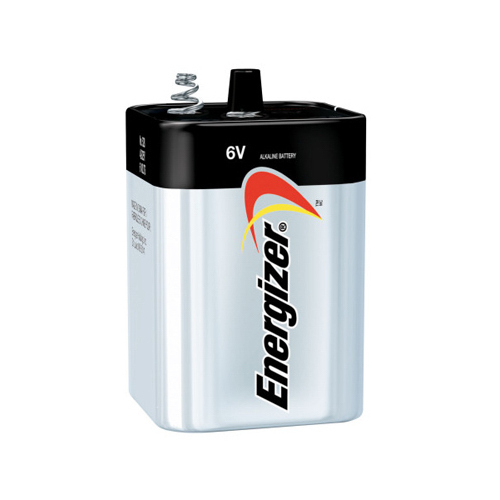 Energizer 529-1 529 Battery, 6 V Battery, 26,000 mAh, Alkaline, Manganese Dioxide, Zinc