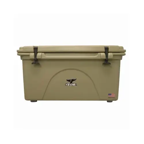 Cooler, 75 qt Cooler, Tan, Up to 10 days Ice Retention