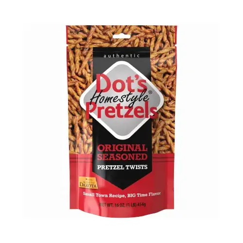 Dot's Homestyle Pretzels 0002 -DP-XCP30 0002 Pretzels, 16 oz Bag - pack of 30