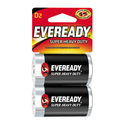 Energizer 1250SW-2 Battery, 1.5 V Battery, 800 mAh, D Battery, Zinc, Manganese Dioxide Pair