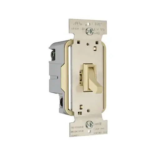 600-Watt Ivory 3-Way Toggle Dimmer Switch