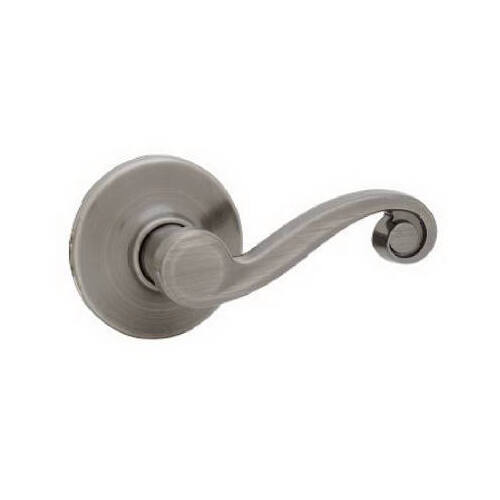 Signature Satin Nickel Left Hand Lido Dummy Lever